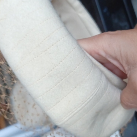 Vintage I. Magnin Felt & netting Hat - Picture 6 of 8